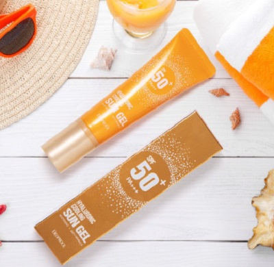 kem chong nang DEOPROCE Hyaluronic Cooling Sun Gel SPF50+ PA+++